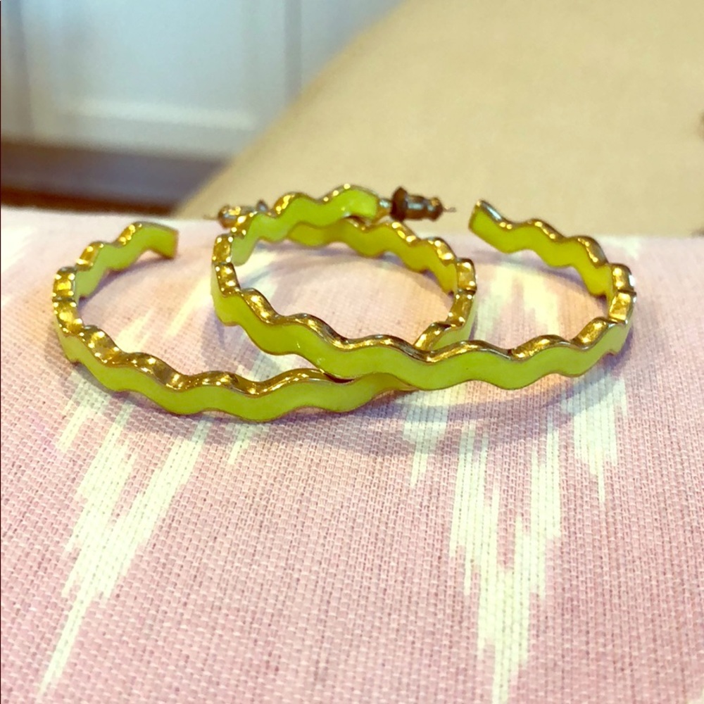 Kate Spade New York hoop earrings